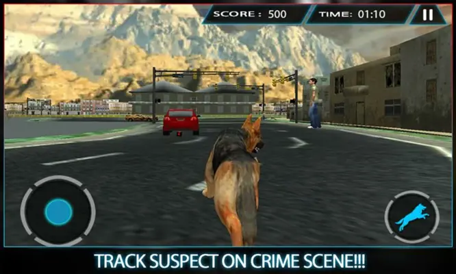 Town Police Dog Chase Crime 3D android App screenshot 12