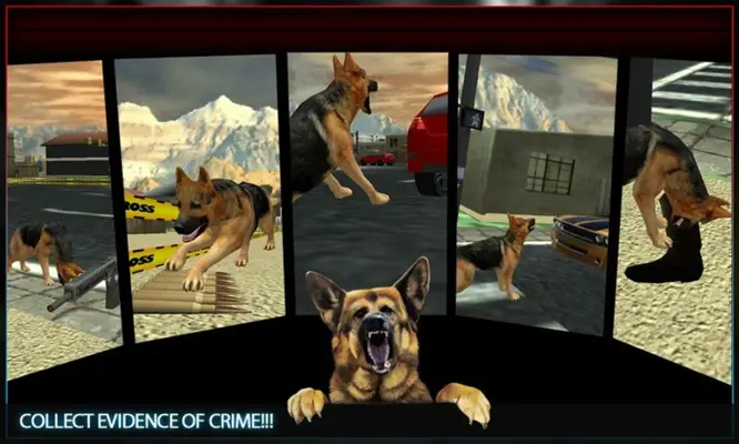 Town Police Dog Chase Crime 3D android App screenshot 13